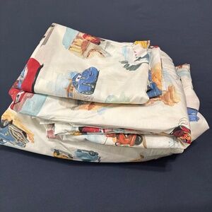 Pottery Barn Cars bedding